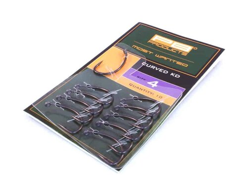 PB Products Curved KD-hook DBF 10pcs