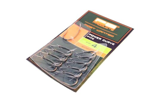 PB Products Power Curve Hook PTFE 10pcs