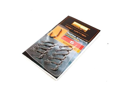 PB Products Super Strong Barbless Hook DBF 10pcs