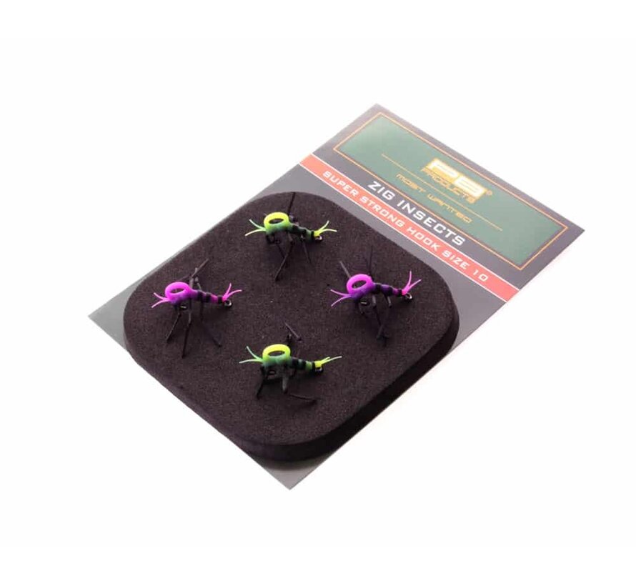 Super Strong Zig Insects 4pcs size 10