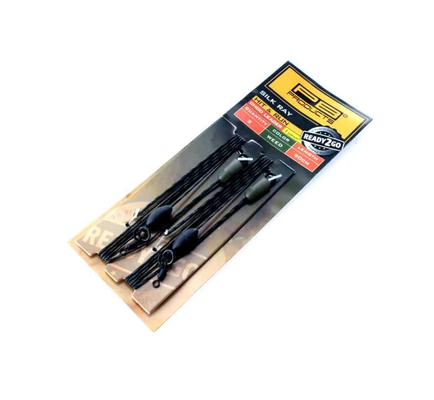 R2G SR Hit & Run Weighted Chod Leader 1g 90  2pcs