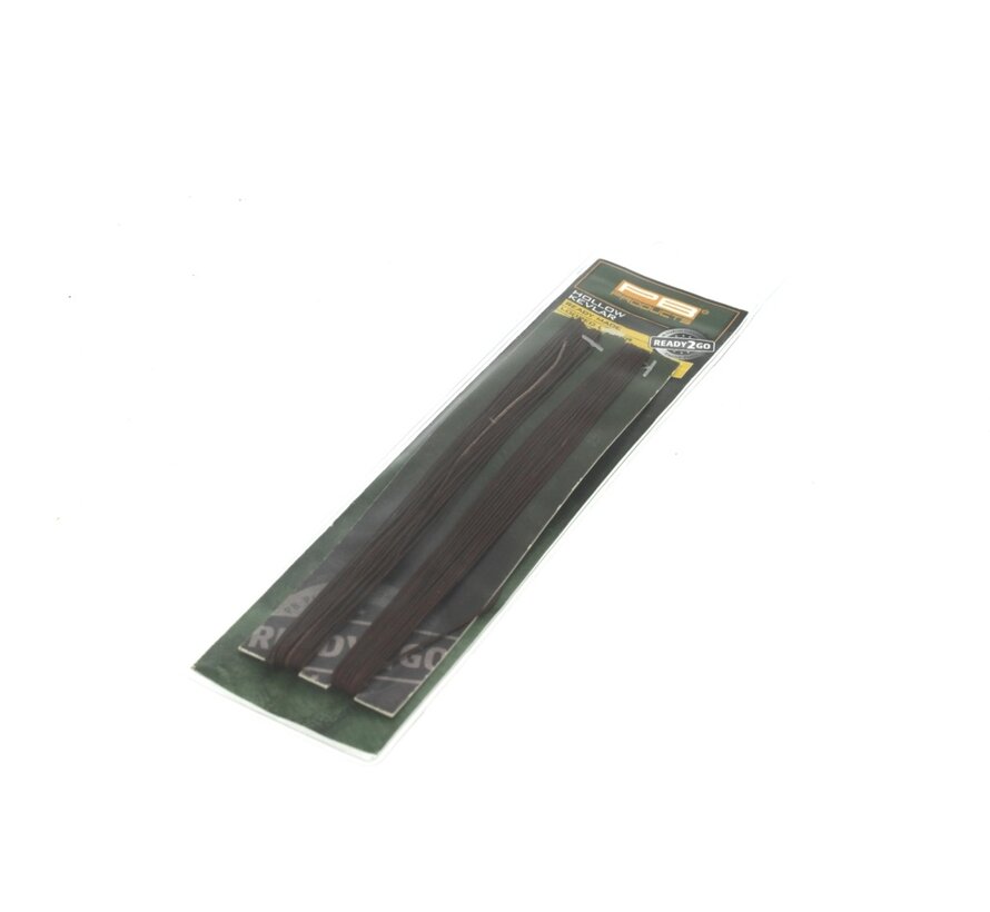 R2G Hollow Kevlar Looped Leader 10 meters 2pcs Weed