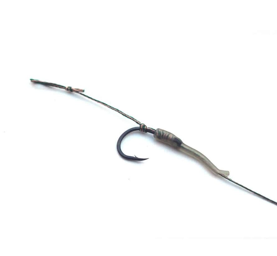 Line Aligner Rig Soft Braid Jungle Hook 25lb