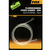 Fox Edges Fluorocarbon Fused Leader Multi Purpose 30lb - 75cm