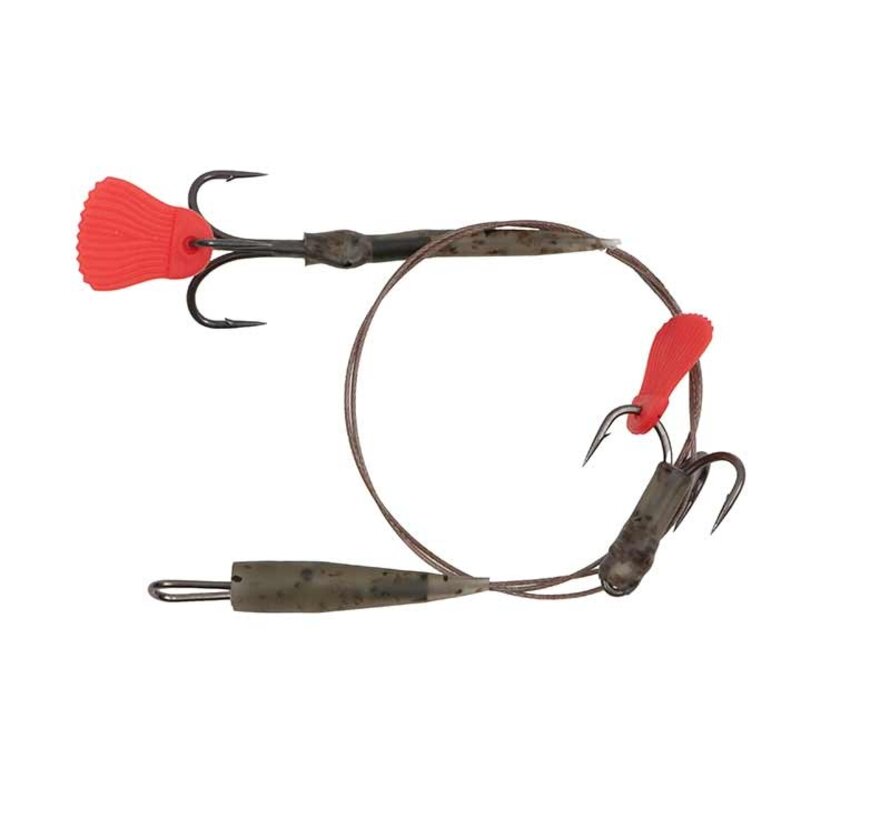 Predator Kwik Change Paternoster Trace 30cm Barbed