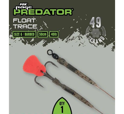 Fox Rage Predator Float Trace 52cm Barbed - 40lb