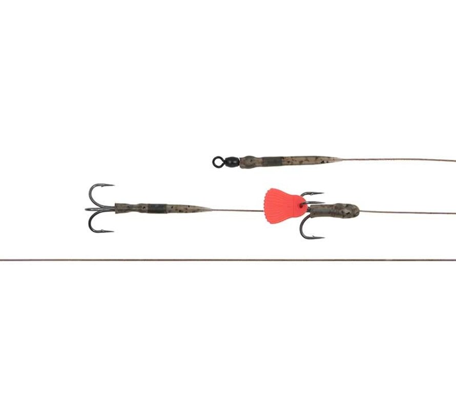 Predator Twin Treble Trace 52cm - 40lb