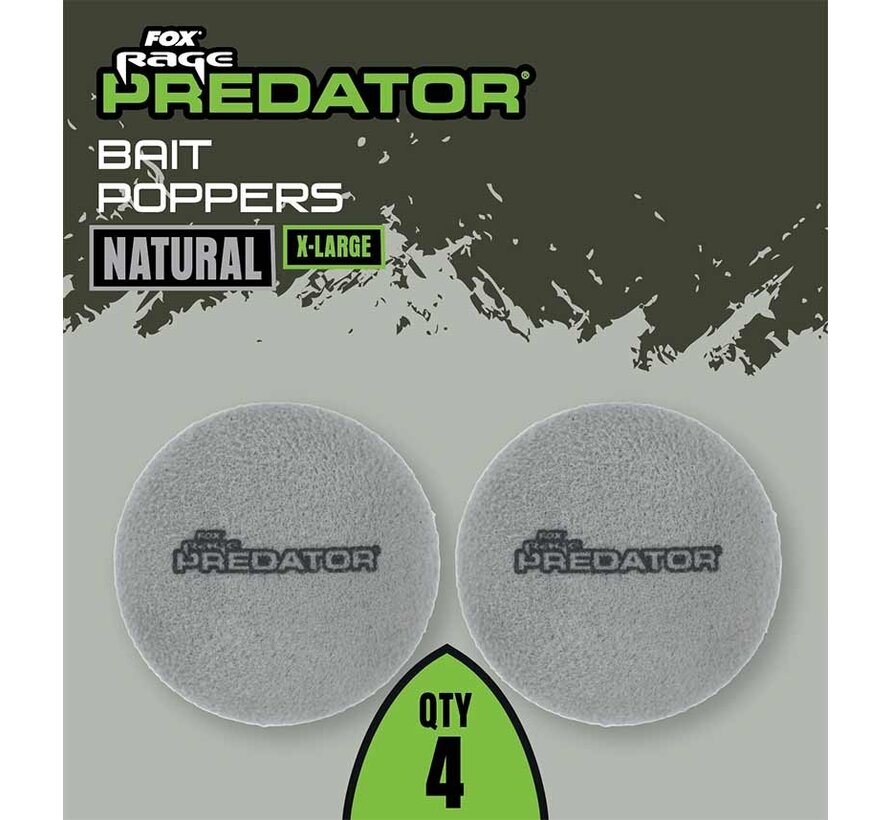Predator Bait Poppers Natural