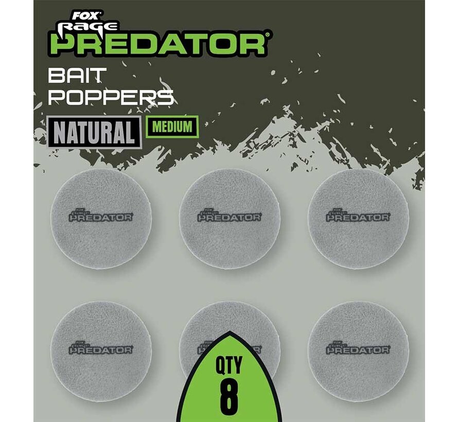 Predator Bait Poppers Natural