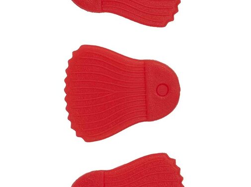 Fox Rage Predator Bait Fins Red x 25