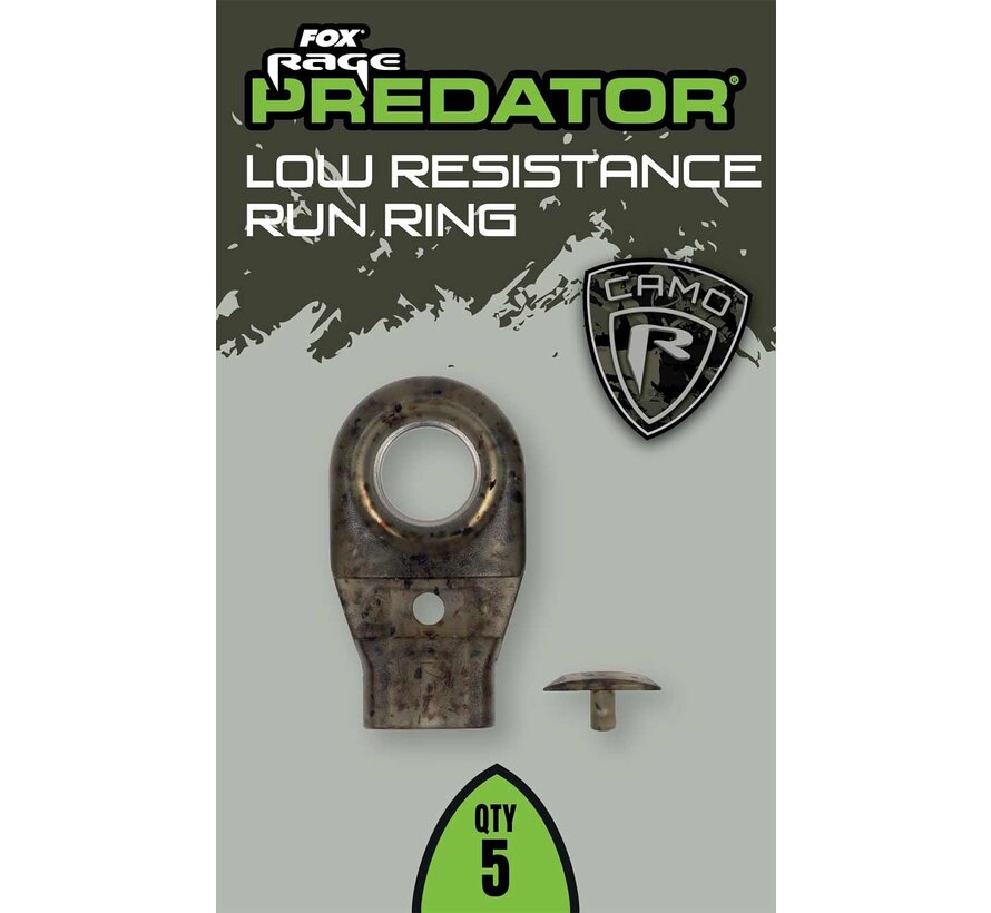 Predator Camo Low Resistance Run Ring x 5