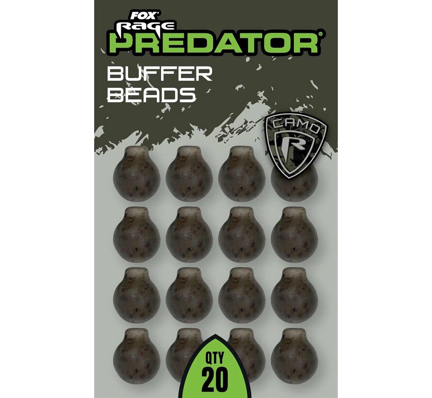 Predator Camo Buffer Bead x 20