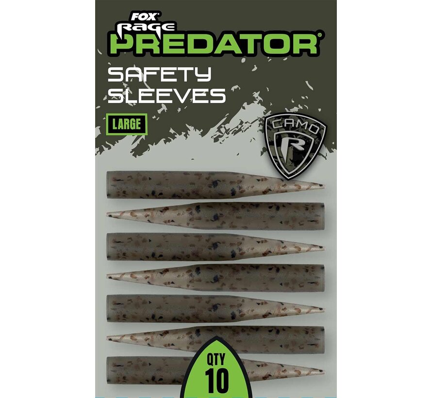 Predator Camo Safety Sleeves Large x 10