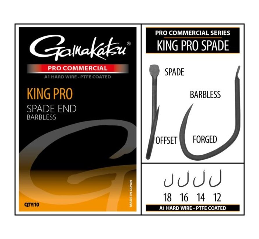 PRO-C King PRO Spade A1 PTFE BL Grey