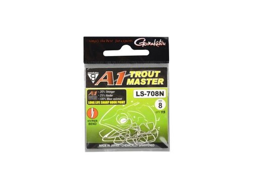 GAMAKATSU TM A1 LS-708N Hooks Nickel