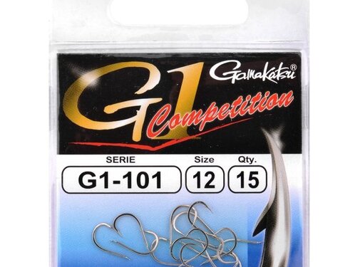 GAMAKATSU G-1 Competition 101 Hooks Nickel