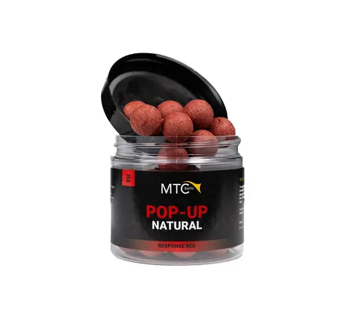 MTC Baits Response Red Pop-Up Natural