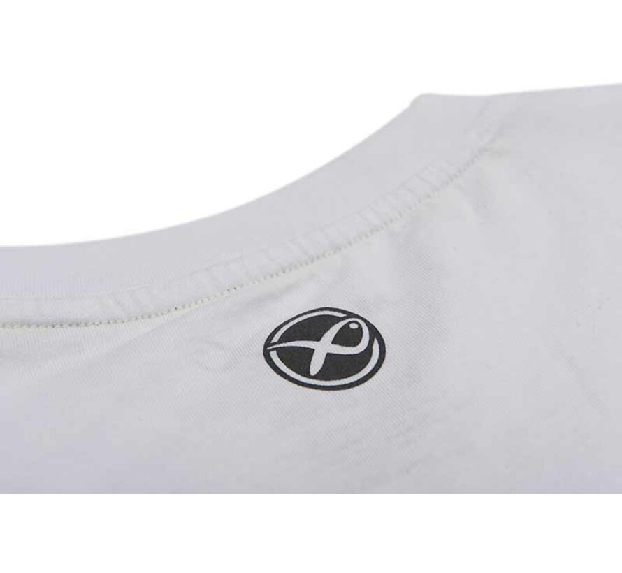 Hex Print T-Shirt White