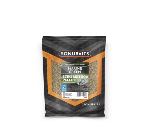 Sonubaits Marine Green Stiki Method Pellets 2mm