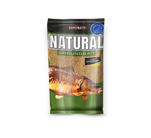 Sonubaits Natural Groundbait Carp Strawberry 1kg