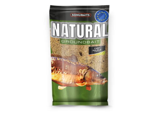 Sonubaits Natural Groundbait Carp Halibut 1kg