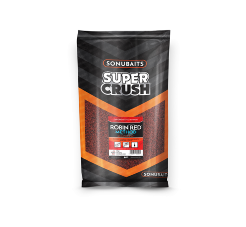 Sonubaits Super Crush 2kg - Robin Red Method Mix