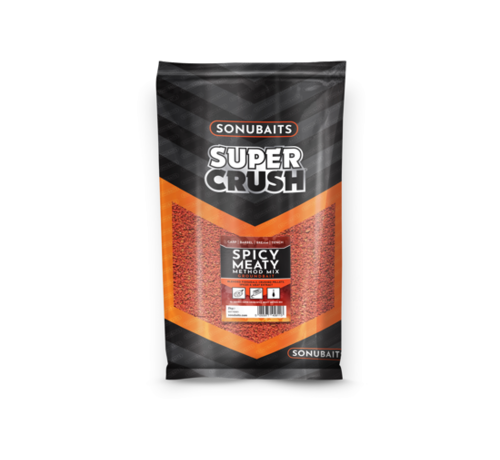Sonubaits Super Crush 2kg -Spicy Meaty Method Mix