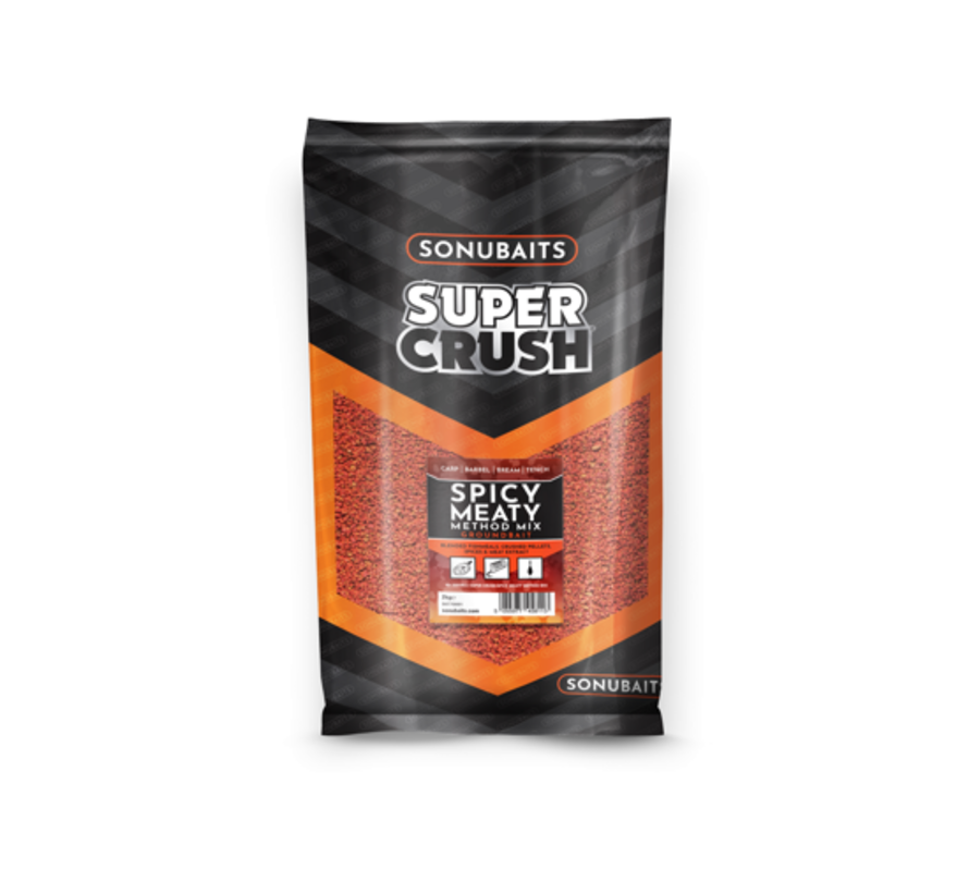 Super Crush 2kg -Spicy Meaty Method Mix