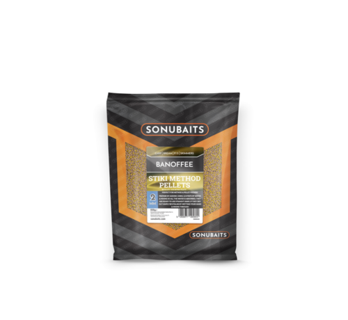 Sonubaits Stiki Method Pellets 650 gram - Banoffee - 2mm
