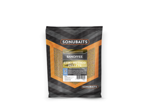 Sonubaits Stiki Method Pellets 650 gram - Banoffee - 2mm