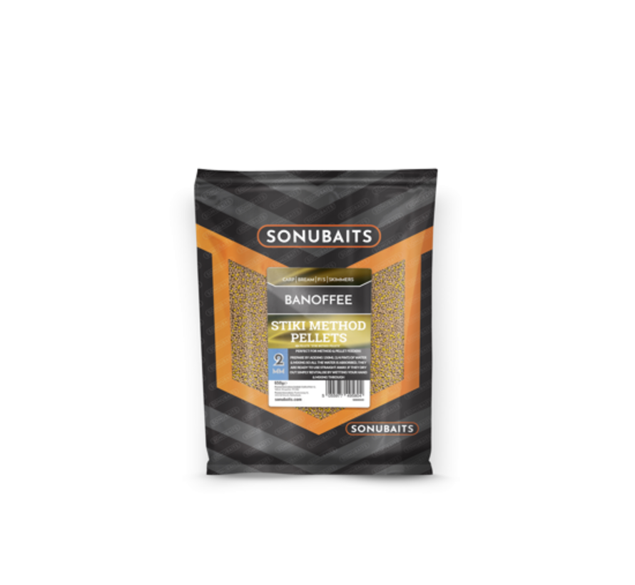 Stiki Method Pellets 650 gram - Banoffee - 2mm