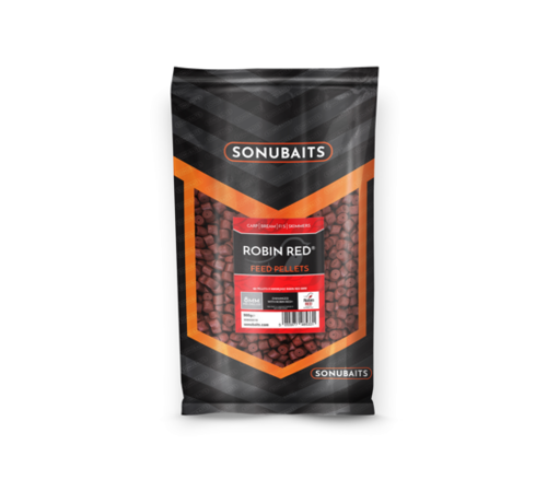 Sonubaits Robin Red Feed Pellets Pre Drilled 8mm