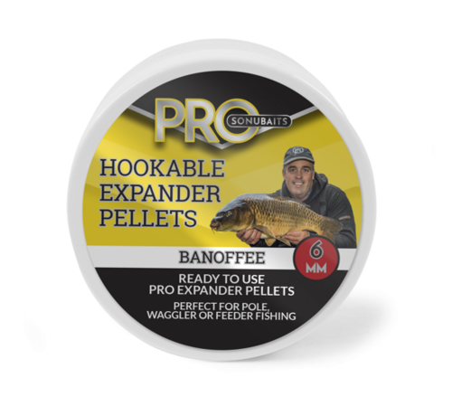 Sonubaits Pro Hookable Expander Pellets Banoffee