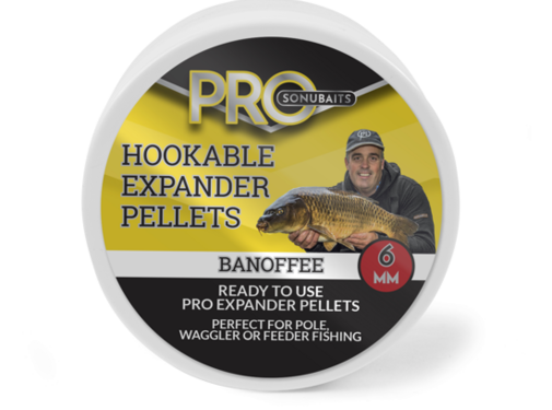 Sonubaits Pro Hookable Expander Pellets Banoffee