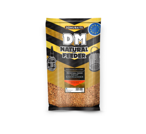 Sonubaits DM Natural Feeder 1kg - Hemp & Coriander