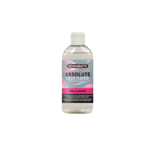 Sonubaits Absolute Liquid Flavour 200ml - Krill & Squid