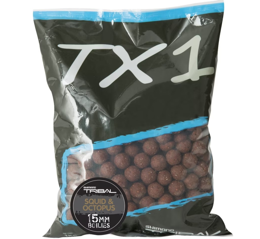 TX1  Squid & Octopus Boilies 1kg