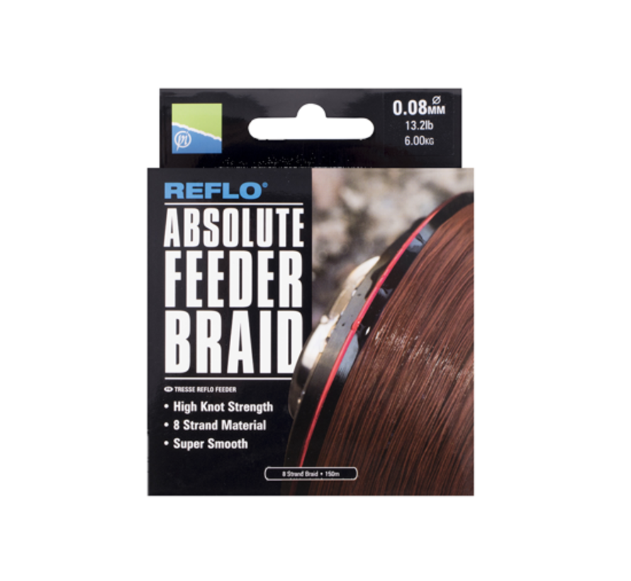 Reflo Absolute Feeder Braid 150 meter