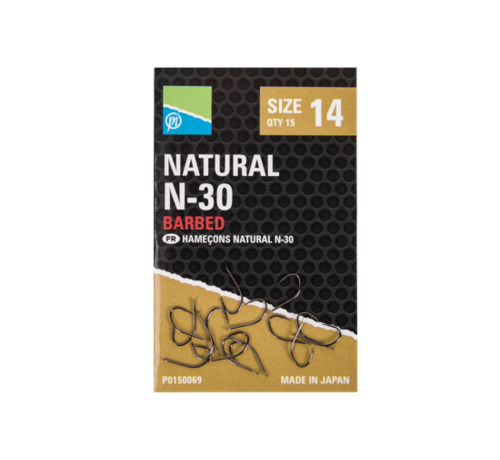 Preston Natural N-30  Hooks