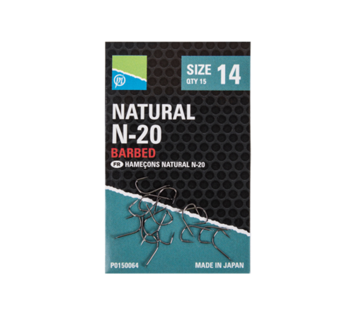 Preston Natural N-20 Hooks