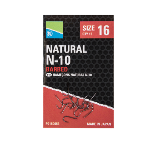 Preston Natural N-10 Hooks