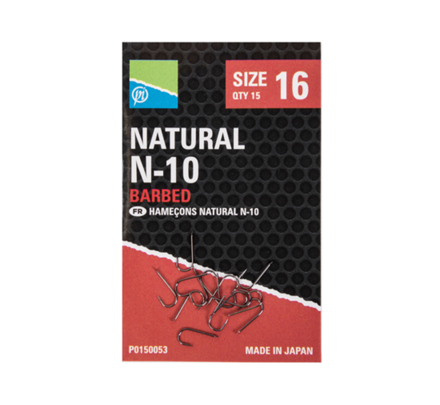 Natural N-10 Hooks