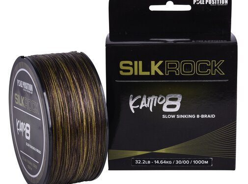 Pole Position Silkrock Slow Sinking 8 Braid - Kamo