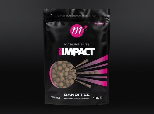 Mainline High Impact Banoffee Boilies 1 kg