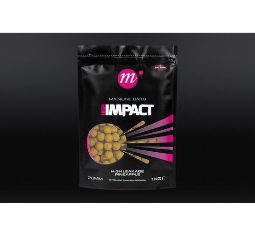 Mainline High Impact High Leakage Pineapple Boilies 1 kg