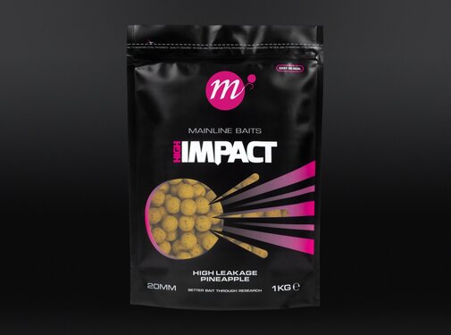 Mainline High Impact High Leakage Pineapple Boilies 1 kg