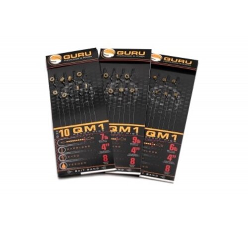 Guru QM1 Bait Bands Rig 4 Inch