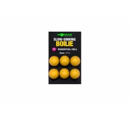 Korda  Slow Sinking Boilie Essential Cell 18mm