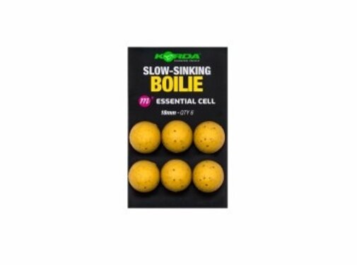 Korda Slow Sinking Boilie Essential Cell 18mm