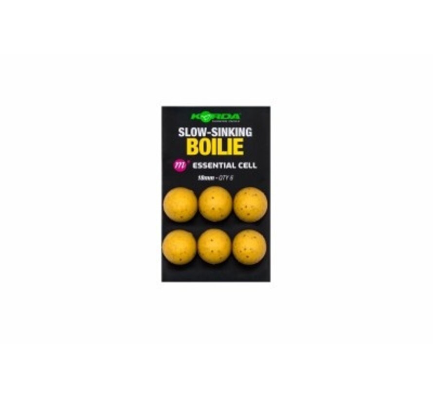Slow Sinking Boilie Essential Cell 18mm